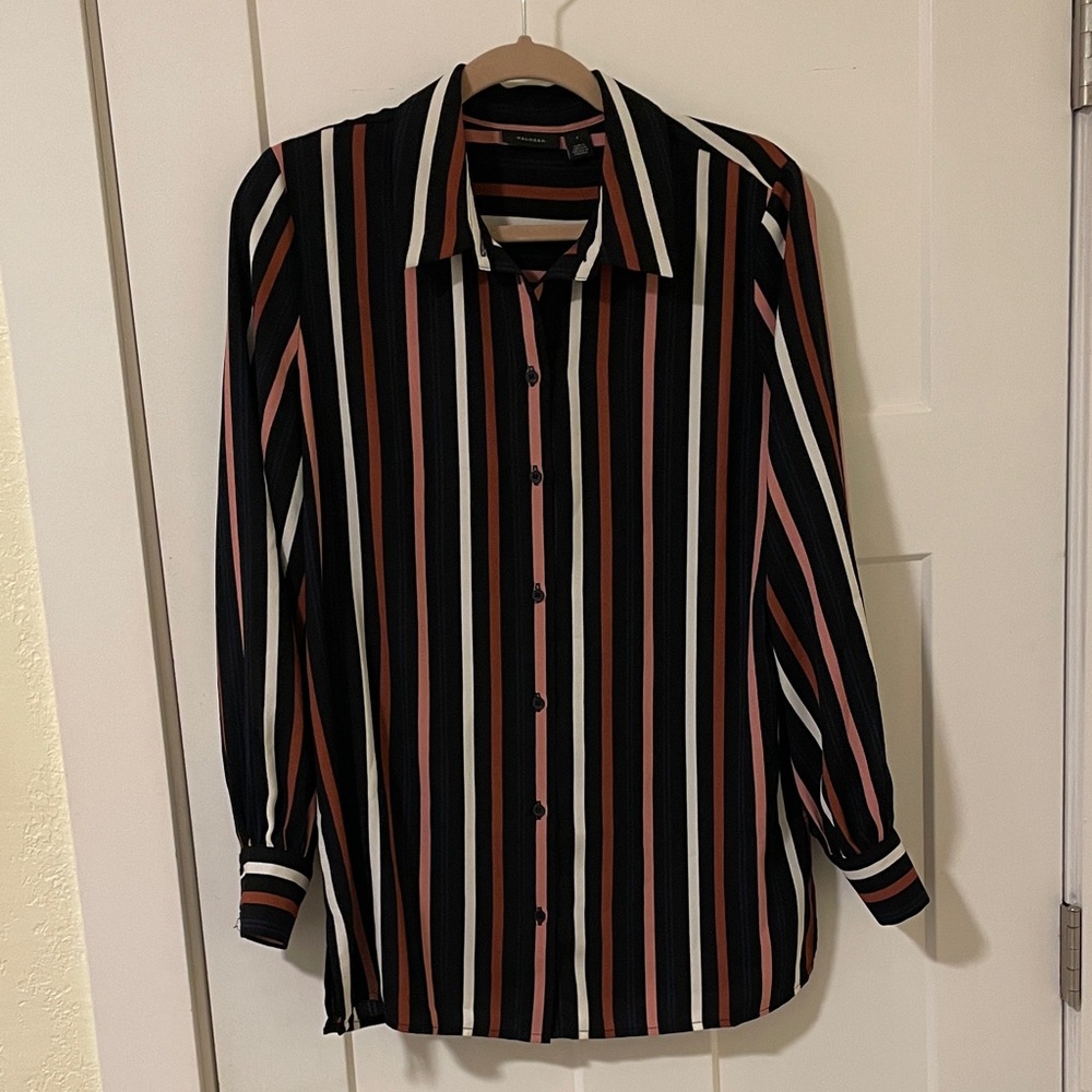 Anthropologie Halogen Striped Shirt